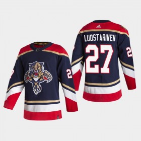 Florida Panthers Eetu Luostarinen 27 2020-21 Reverse Retro Authentic Shirt - Mannen